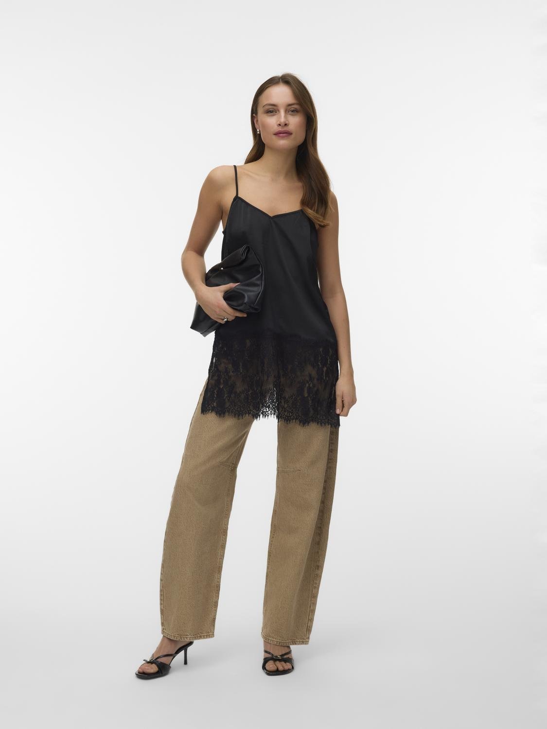 VMOLLIE Top - Black - VERO MODA & VILA Bergvik